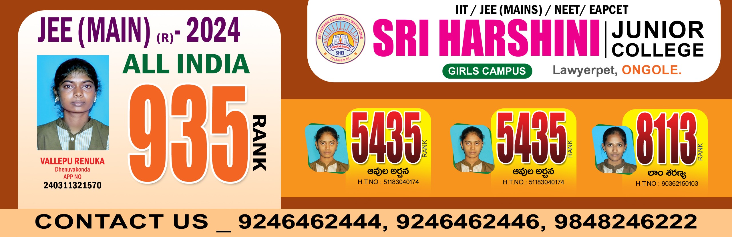 Welcome To Sri Harshini Group Of Institutions