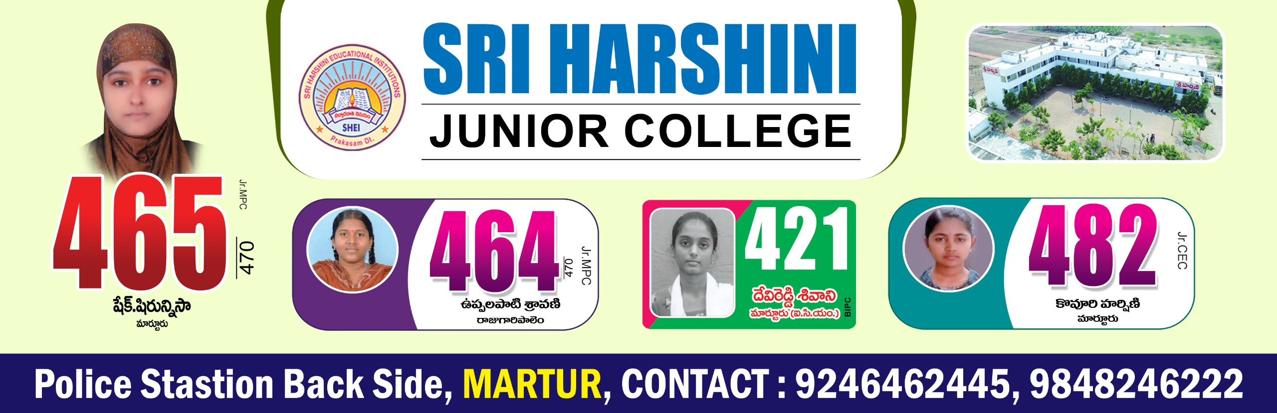 Welcome To Sri Harshini Group Of Institutions